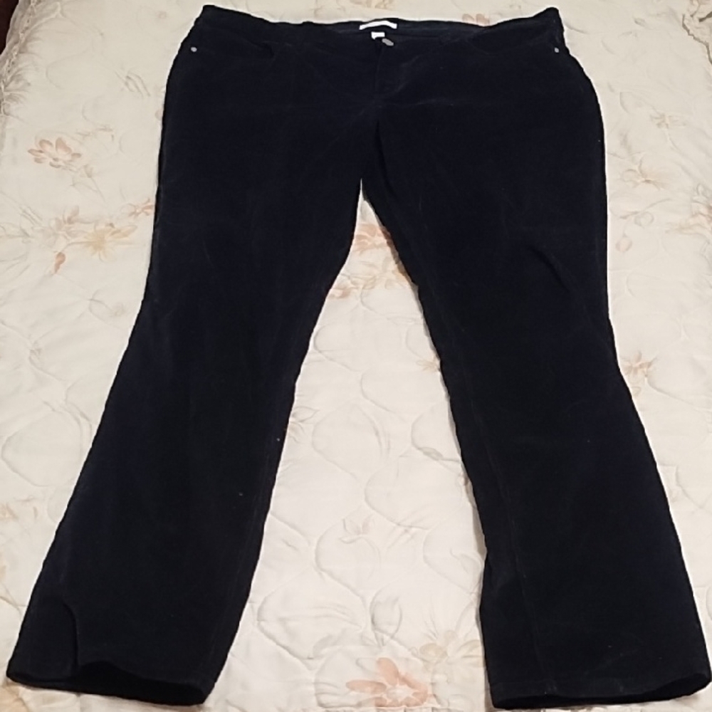 New York & Company Dark Blue Straight Leg Pants